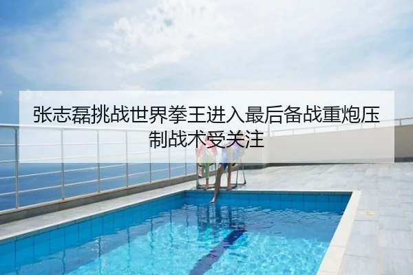 张志磊挑战世界拳王进入最后备战重炮压制战术受关注